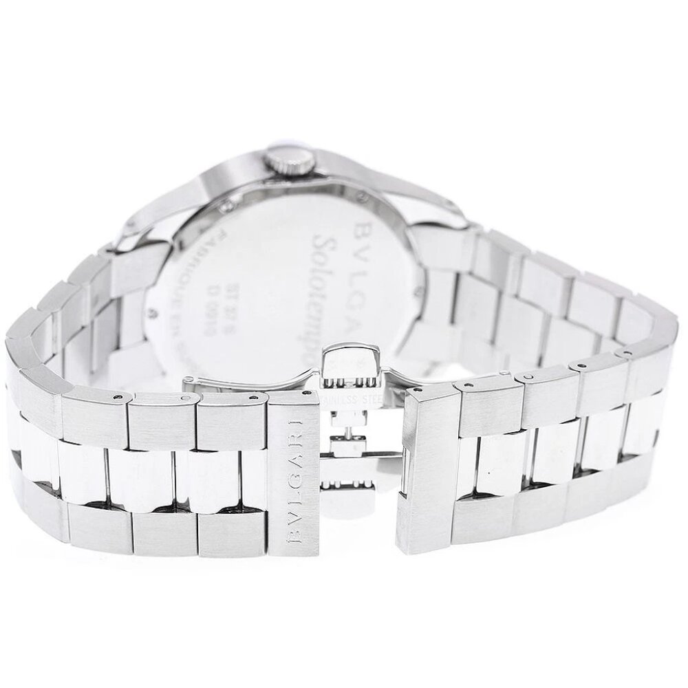 BVLGARI Solo tempo Black Dial Quartz Men's Watch - Picture 4 of 6